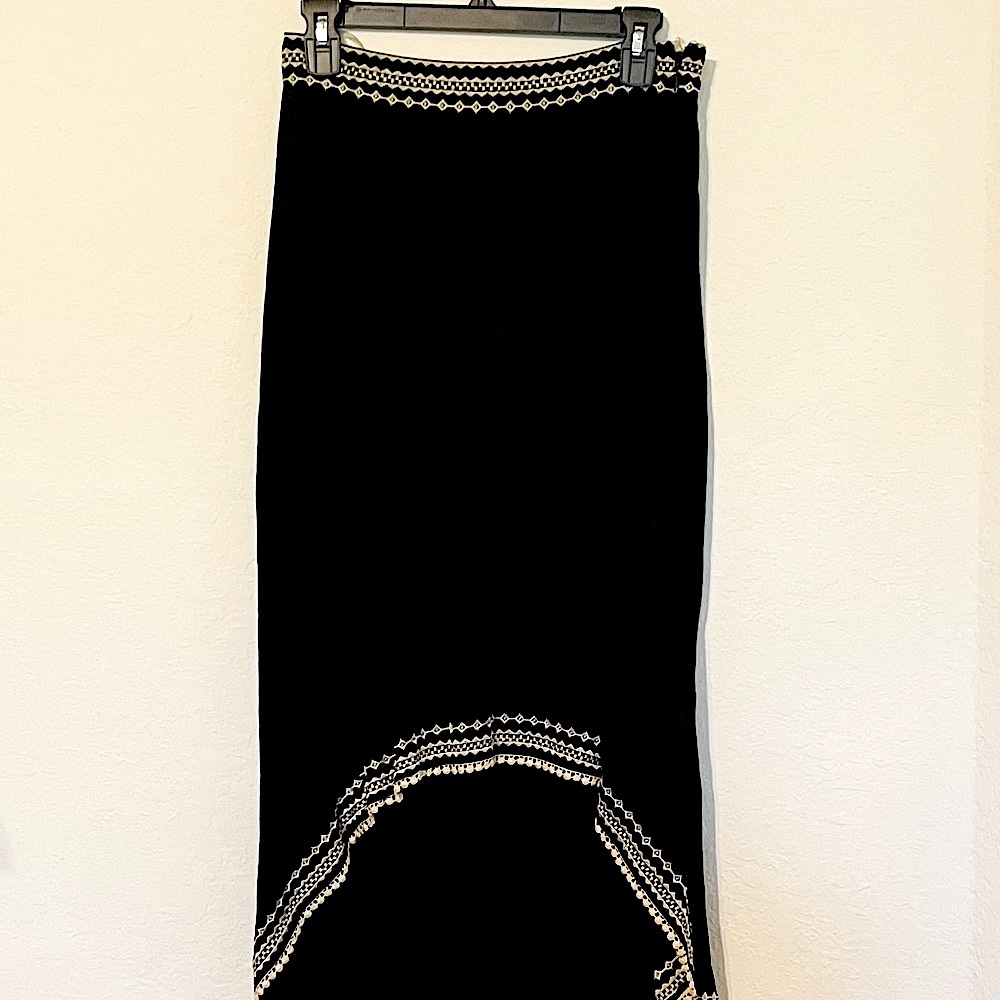 Blue Rain, Navy blue long skirt